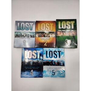 Lost The Complete Seasons 1-5 DVD Box Set Bundle ABC Studios Mystery DramaSeries